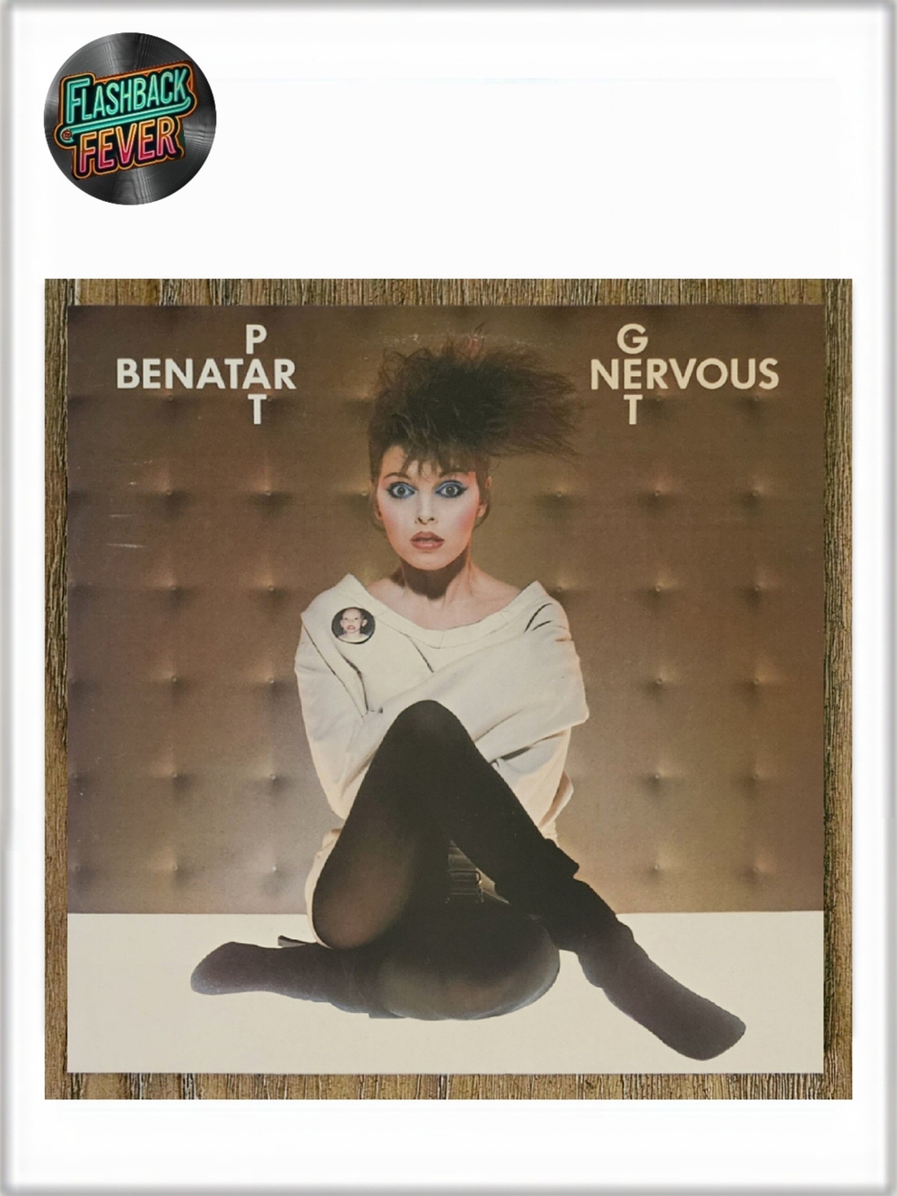 PAT BENATAR•Get Nervous•1982 US (#FV 41396) Carrolton Pressing